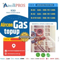 Best Aircon gas topup Singapore